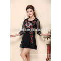 OEM service supply sexy women floral printed dress